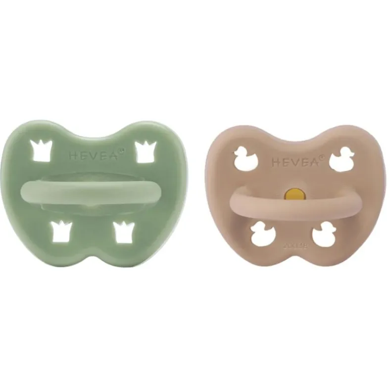 Natural Rubber Pacifier - 2 Pack
