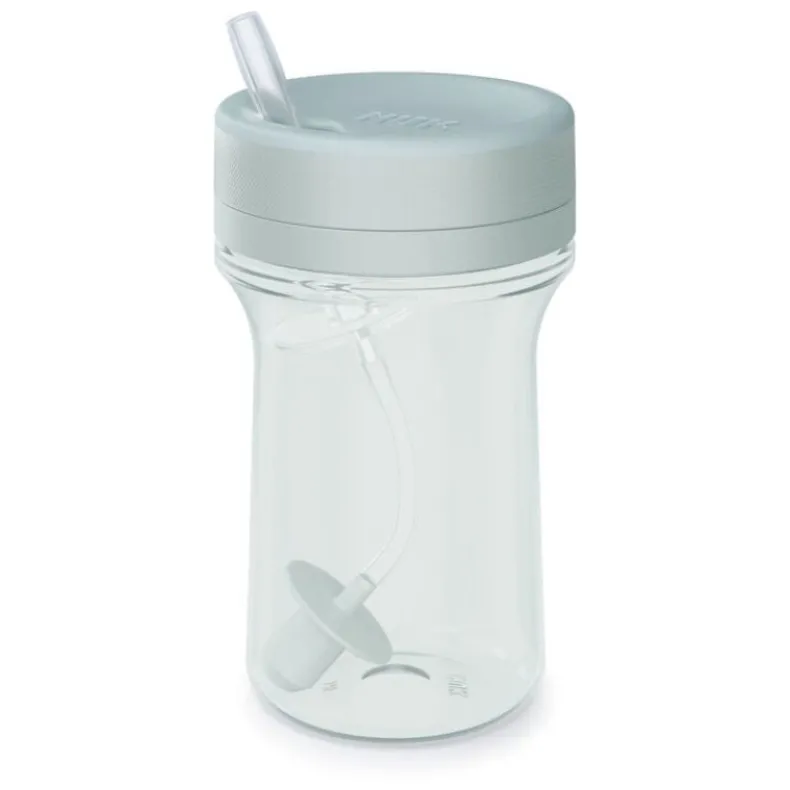 NUK for Nature Everlast Weighted Straw Cup - Misty Meadow