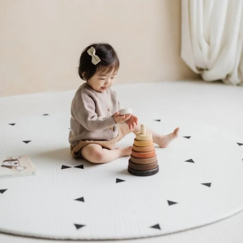 Ofie Reversible Baby Play Mat - Round