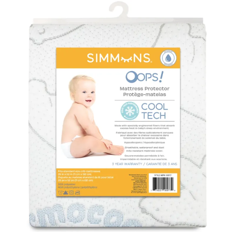 OOPS ThermoCool Crib Mattress Protector