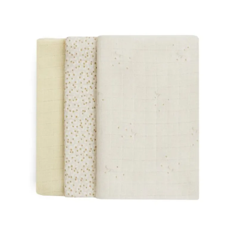 Organic Baby Muslin Squares 3 Pack