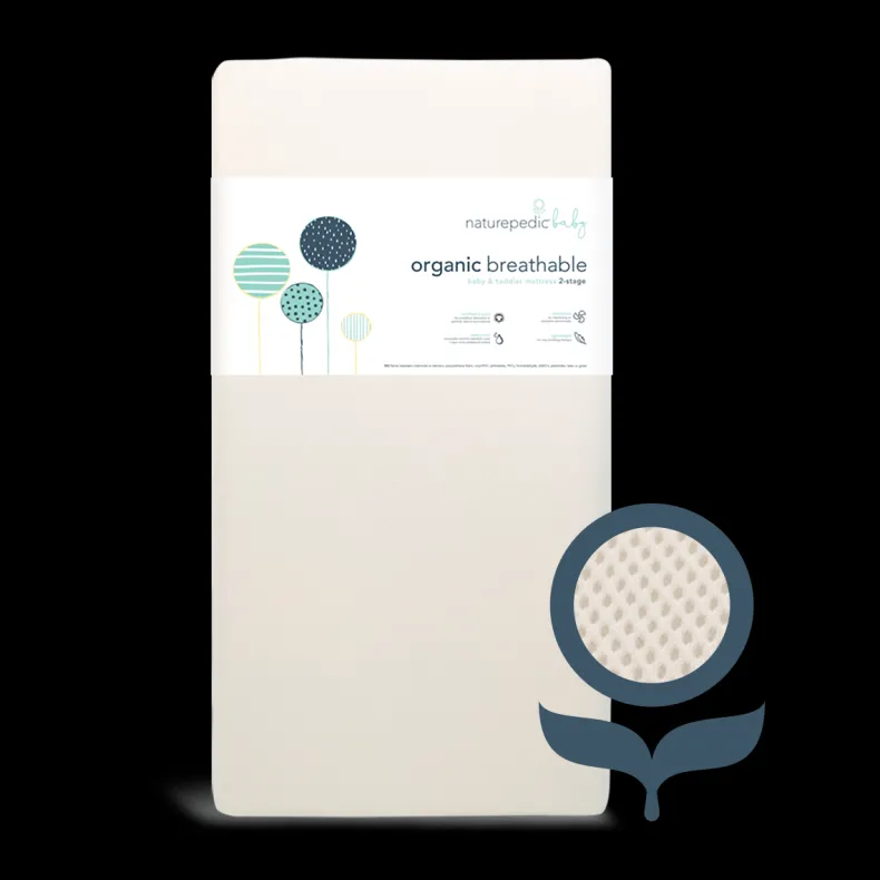 Organic Breathable 2-Stage Crib Mattress