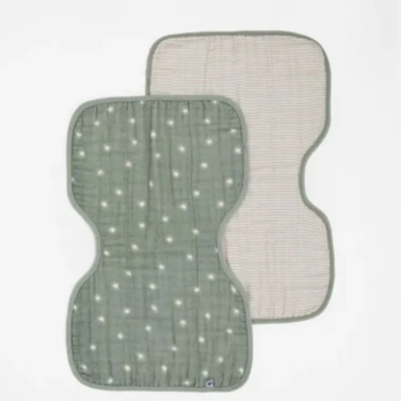 Organic Burp Cloth - 2 Pack