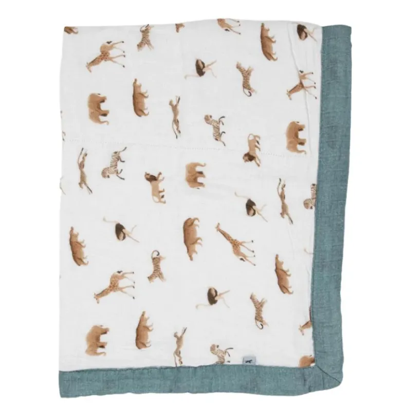 Organic Cotton Muslin Baby Quilt