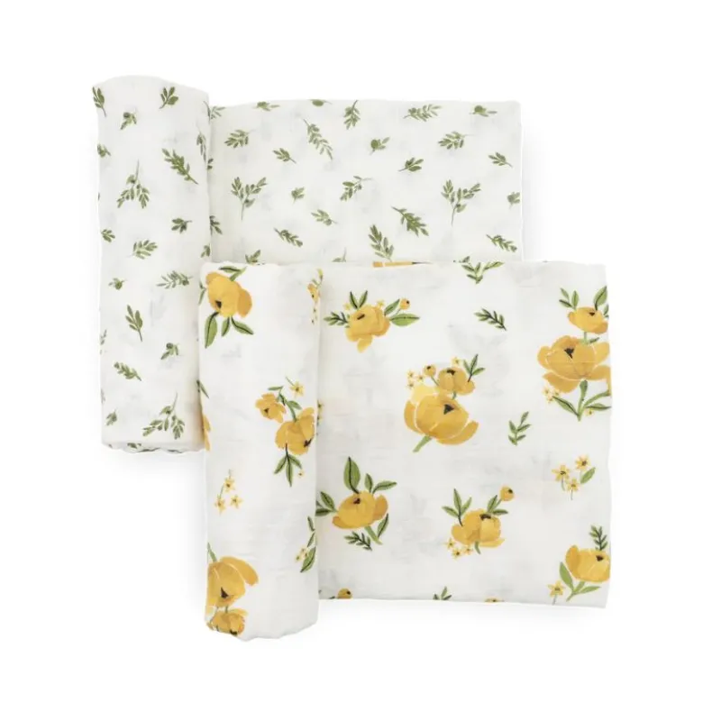 Organic Cotton Muslin Swaddle Blanket - 2 Pack