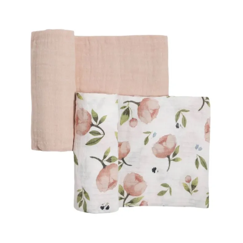 Organic Cotton Muslin Swaddle Blanket - 2 Pack