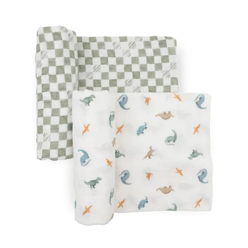 Organic Cotton Muslin Swaddle Blanket - 2 Pack