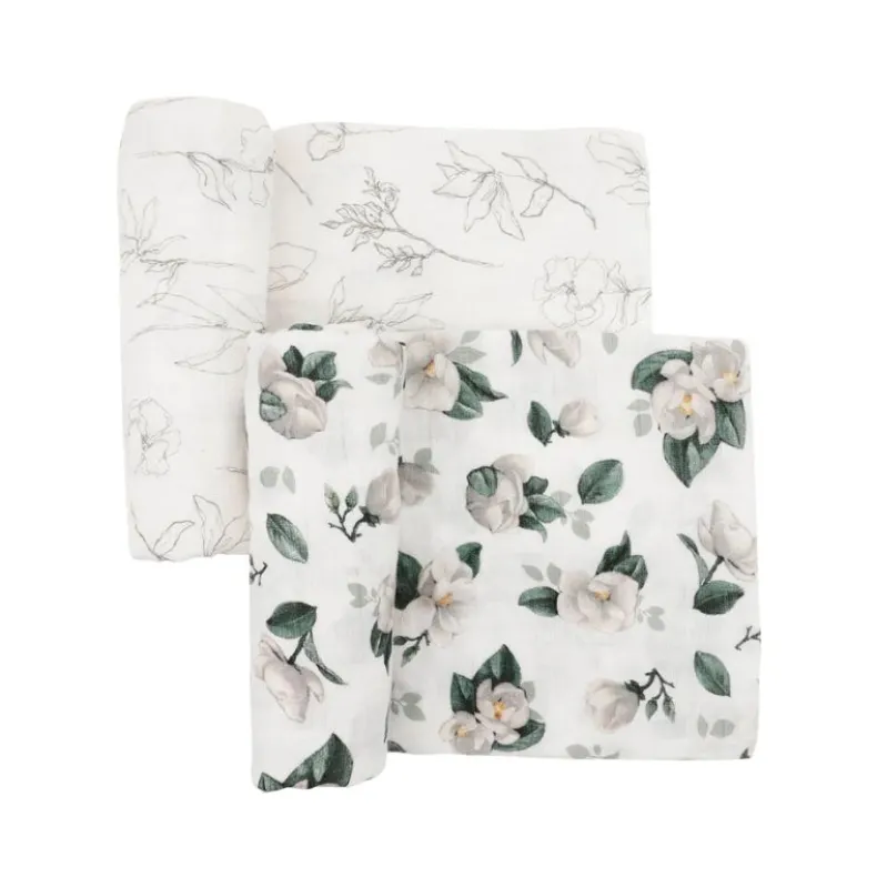 Organic Cotton Muslin Swaddle Blanket - 2 Pack