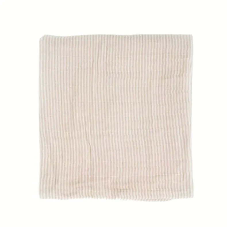 Organic Cotton Muslin Swaddle Blanket