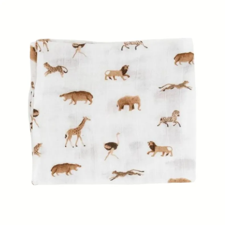 Organic Cotton Muslin Swaddle Blanket