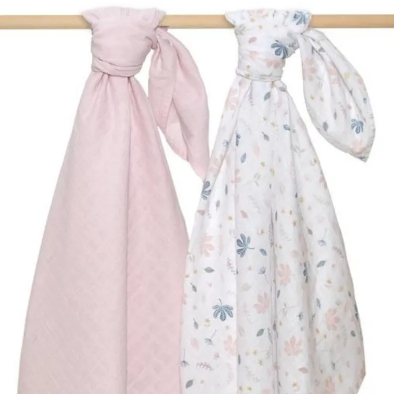 Organic Muslin Swaddle - 2 Pack