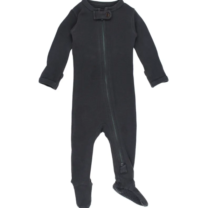 Organic Thermal 2-Way Zipper Footie