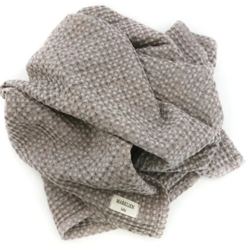 Organic Waffle Knit Blanket