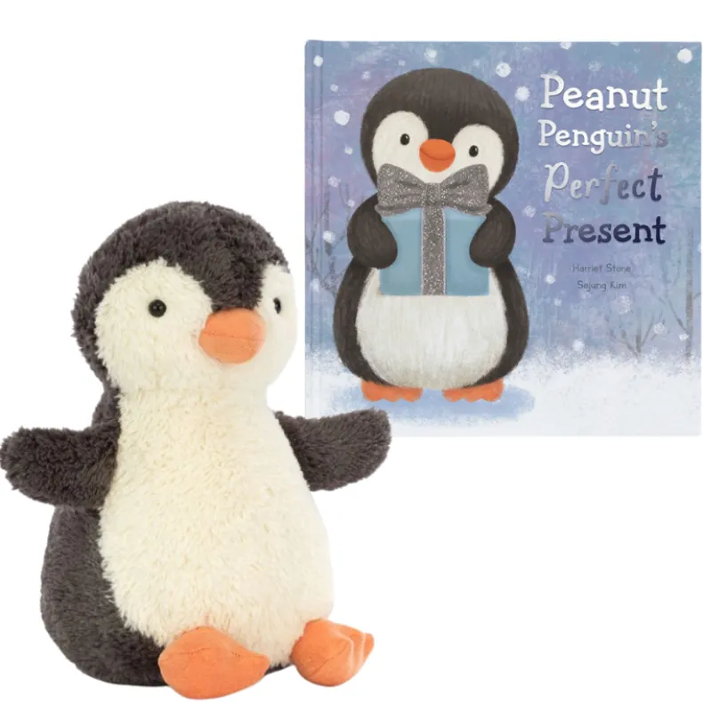 Peanut Penguin’s Perfect Present Book + Plush Bundle
