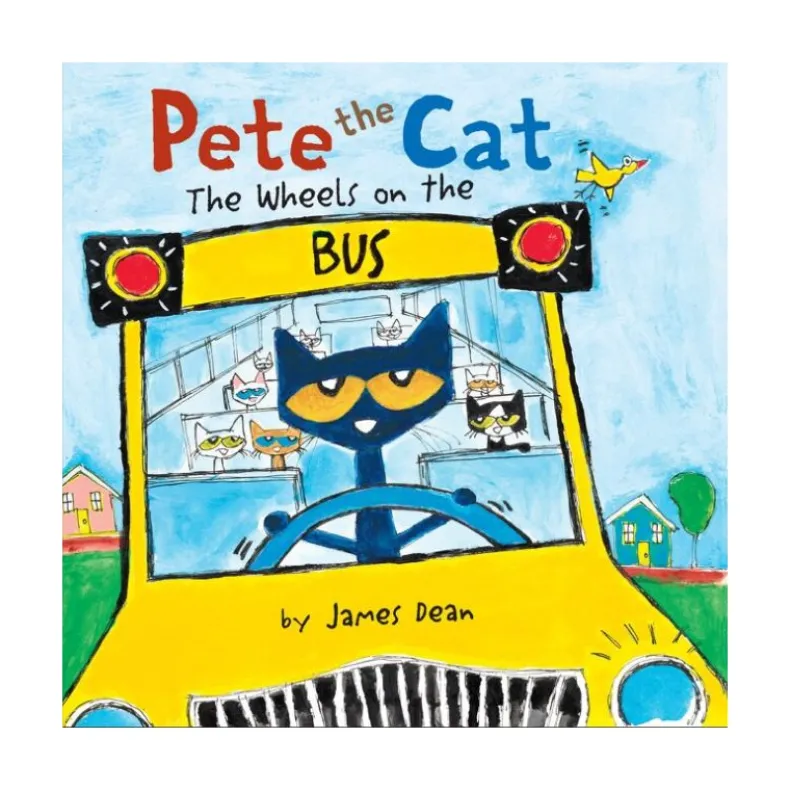 Pete the Cat The Wheels on the Bus Board Book
