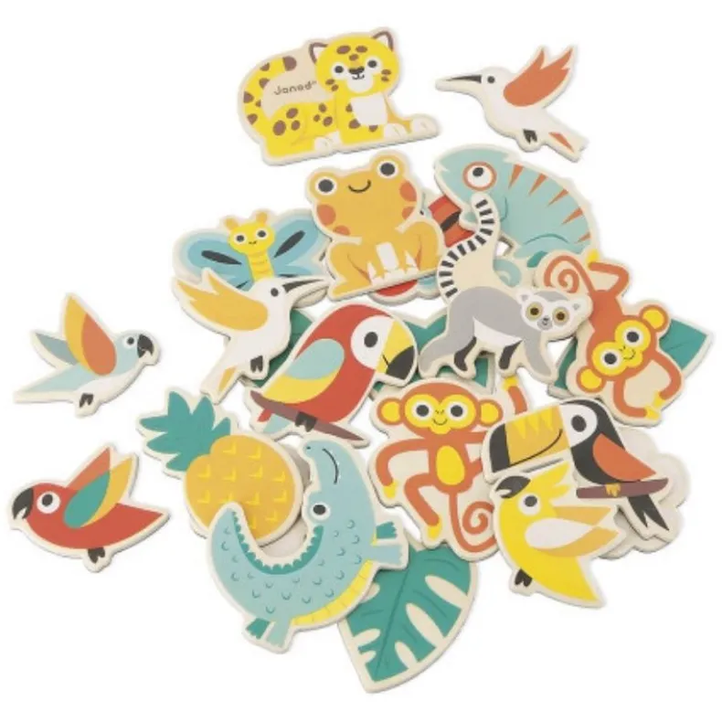 24-Piece Tropical Magnet Set