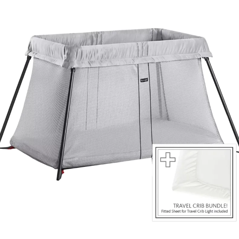 Play Yard Light Bundle With Fitted Sheet