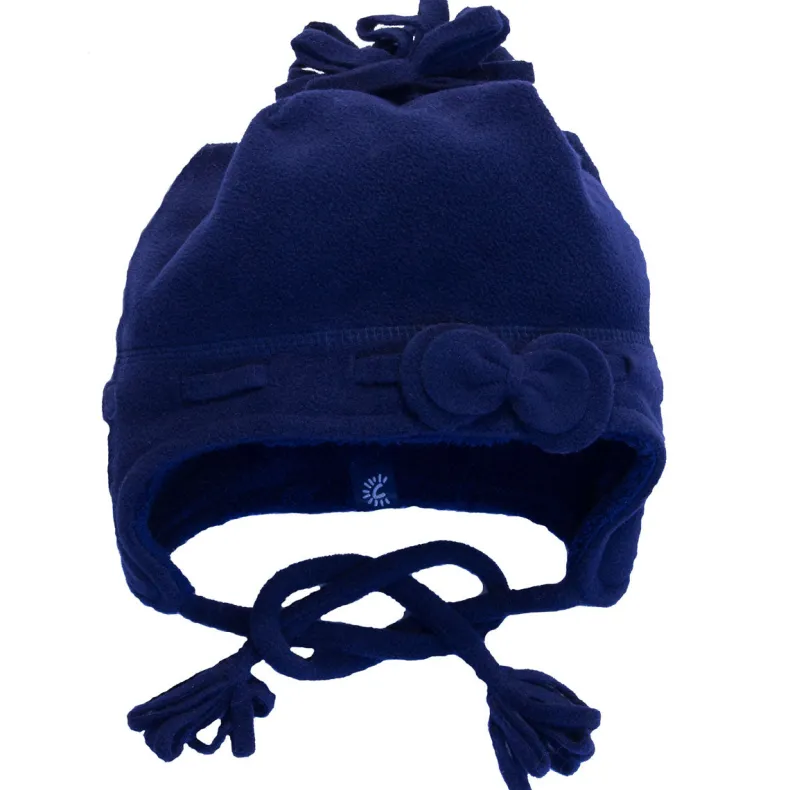 PomPom Hat - Navy