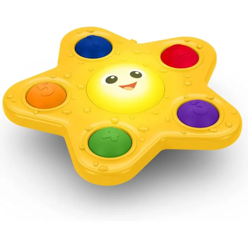 Pop & Glow Starfish Suction Cup Toy