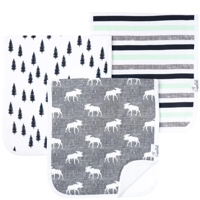 Premium Burp Cloths - 3 Pack