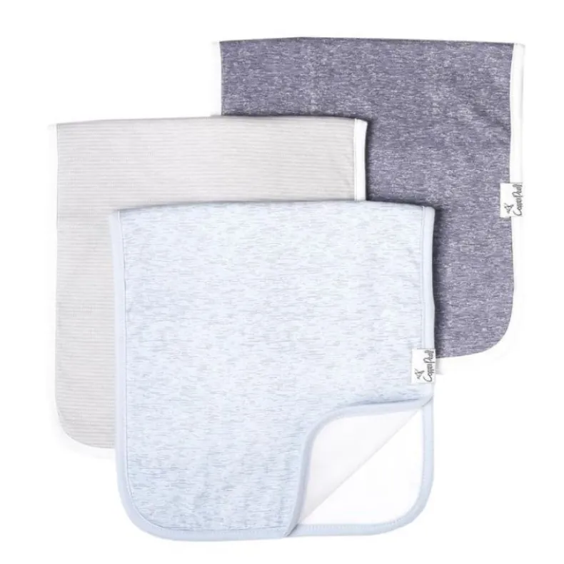 Premium Burp Cloths - 3 Pack
