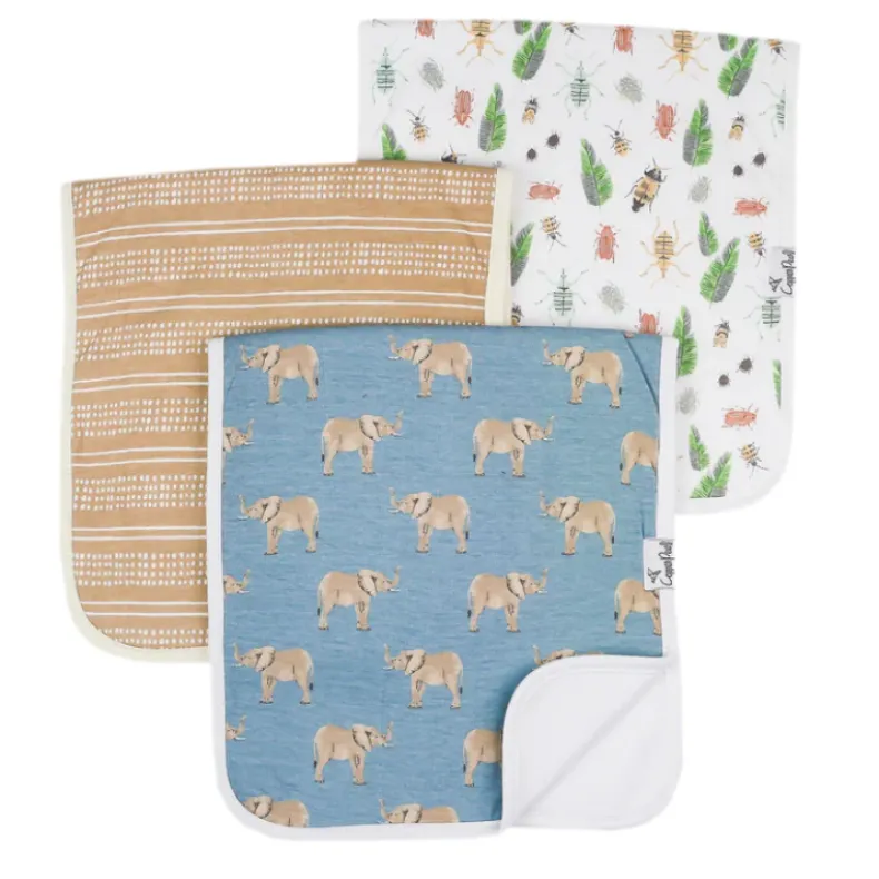 Premium Burp Cloths - 3 Pack