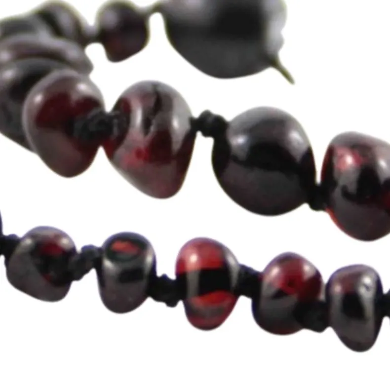 Raw Baltic Amber Teething Necklace - 13 Inch