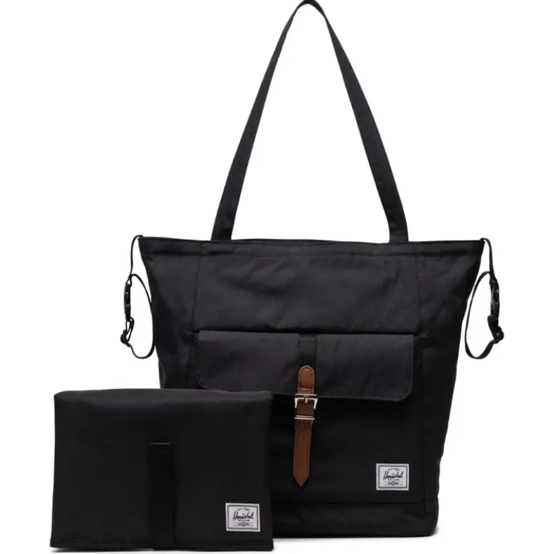 Retreat Tote Diaper Bag - Black