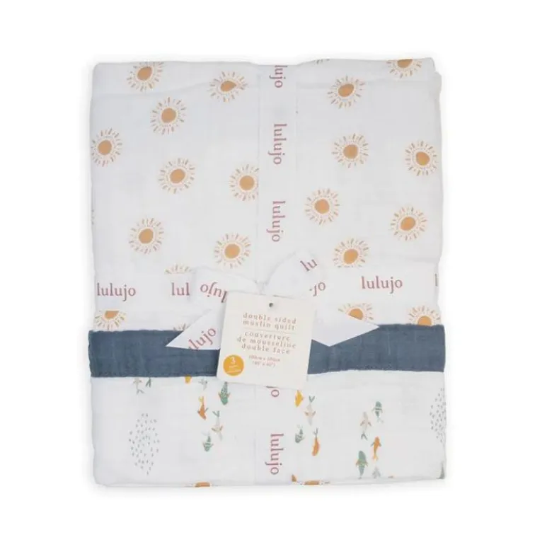Reversible Muslin Blanket