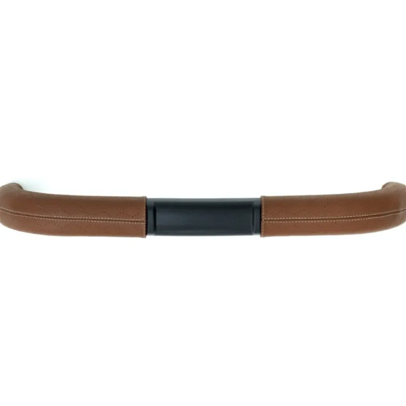 &Roll or &Jog frame Leather Handlebar Grips