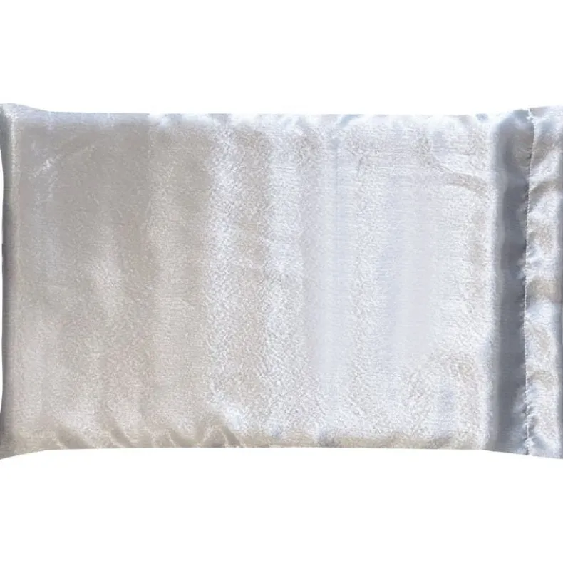 Satin Toddler Pillow Case - Grey
