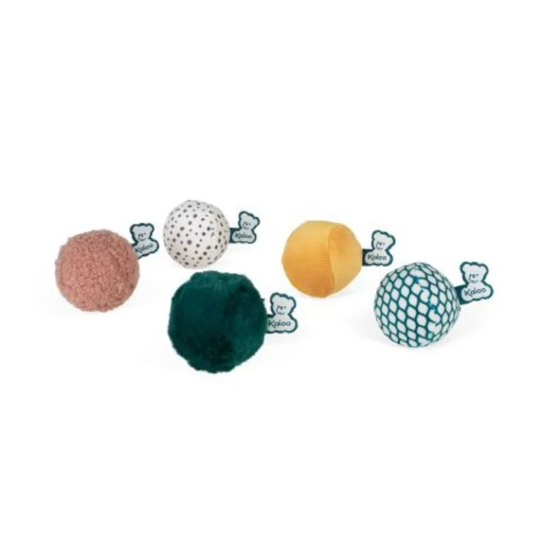 Sensory Soft Balls Set for Baby - 5 Piece