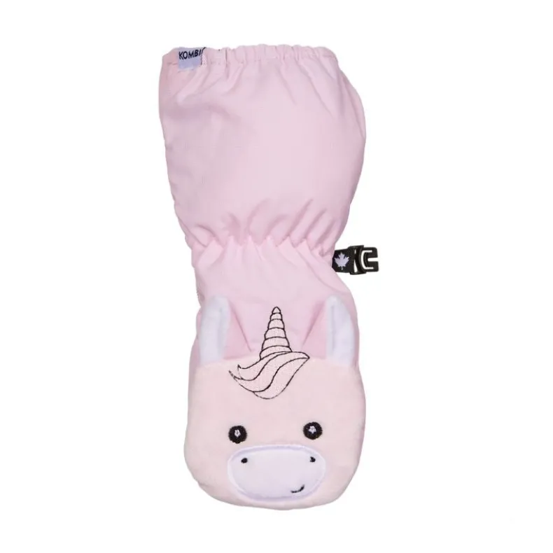 Sherpa Animal Full-Zipped Mittens - Infants