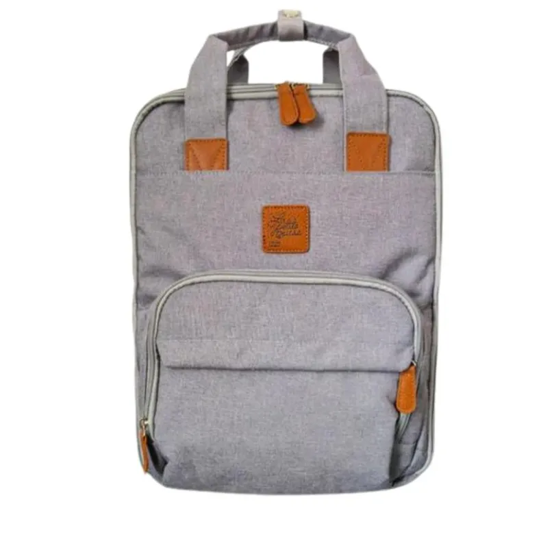 Signature Diaper Bag - Grey