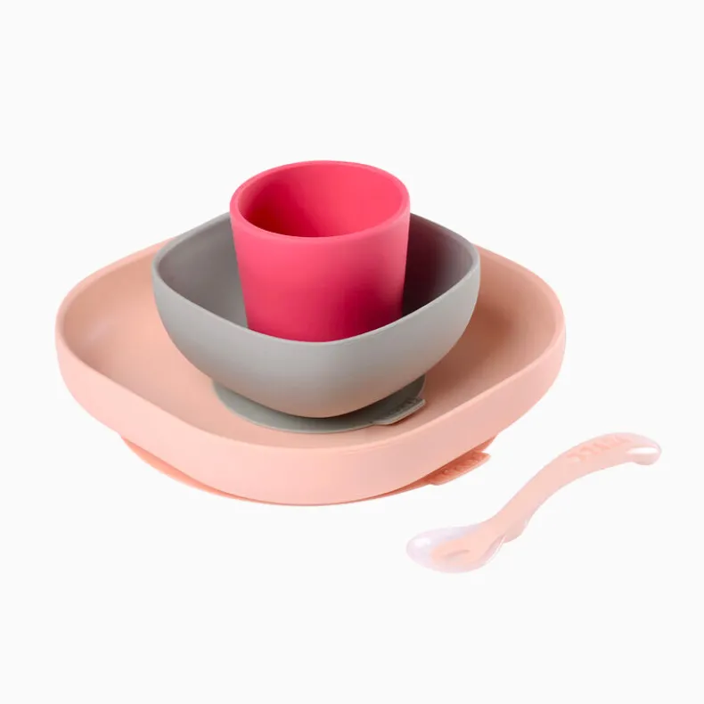 Silicone Suction 4-Piece Meal Set