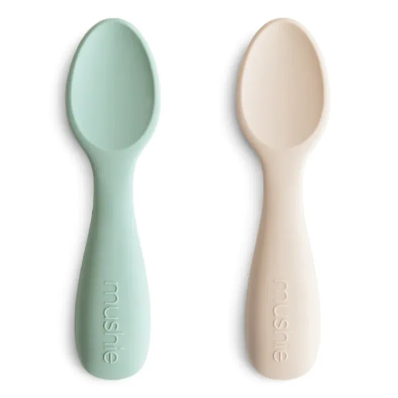 Silicone Toddler Starter Spoons 2-Pack