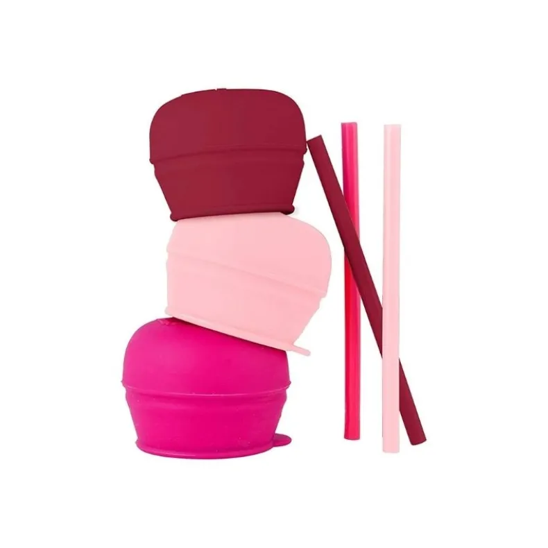 Snug Straw Lids - 3 Pack