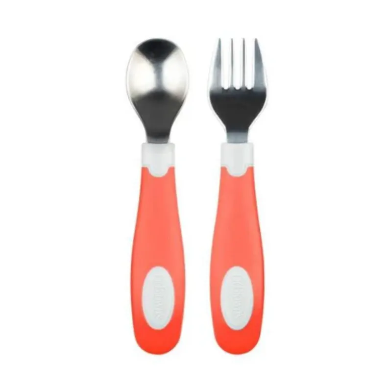 Soft Grip Fork & Spoon Set