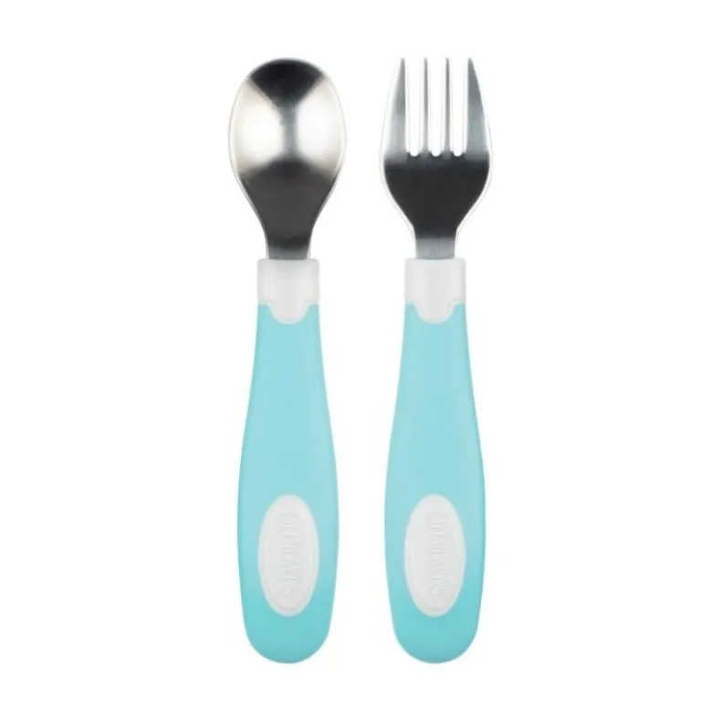 Soft Grip Spoon & Fork Set