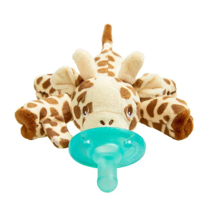 Soothie Snuggle Pacifier Holder with Detachable Pacifier