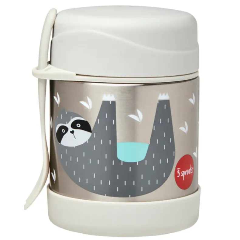 Stainless Steel Food Jar & Spork