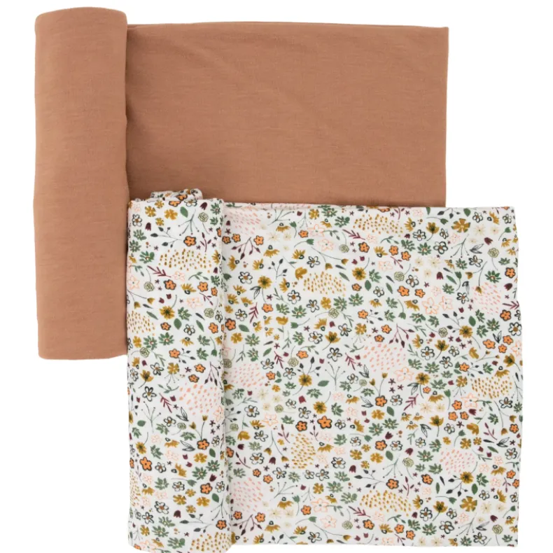 Stretch Knit Swaddle Blanket - 2 Pack