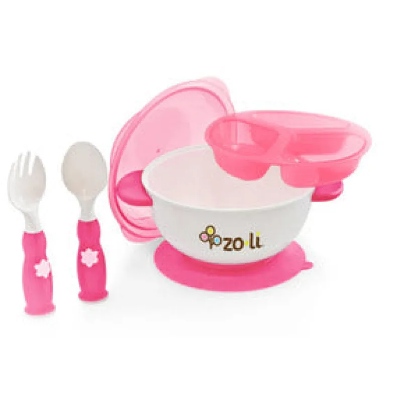 STUCK Feeding Bowl Set - Pink