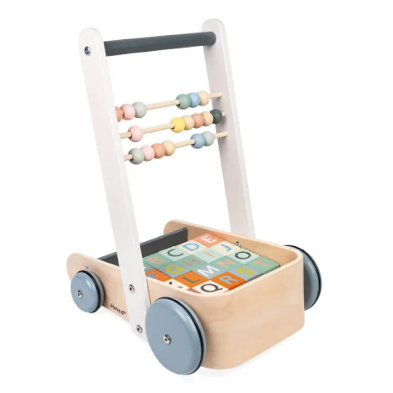 Sweet Cocoon Cart with ABC Blocks