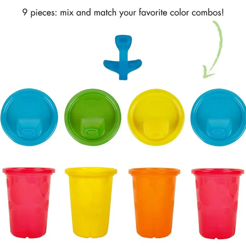 Take & Toss Spill-Proof 10 oz Sippy Cups - 4 Pack