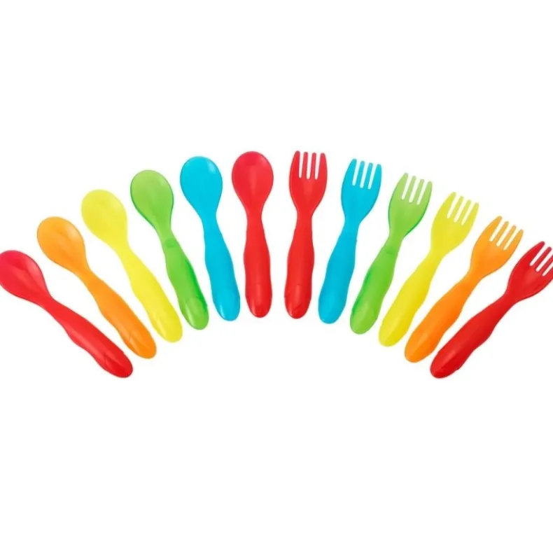Take & Toss Toddler Flatware - 12 Pack