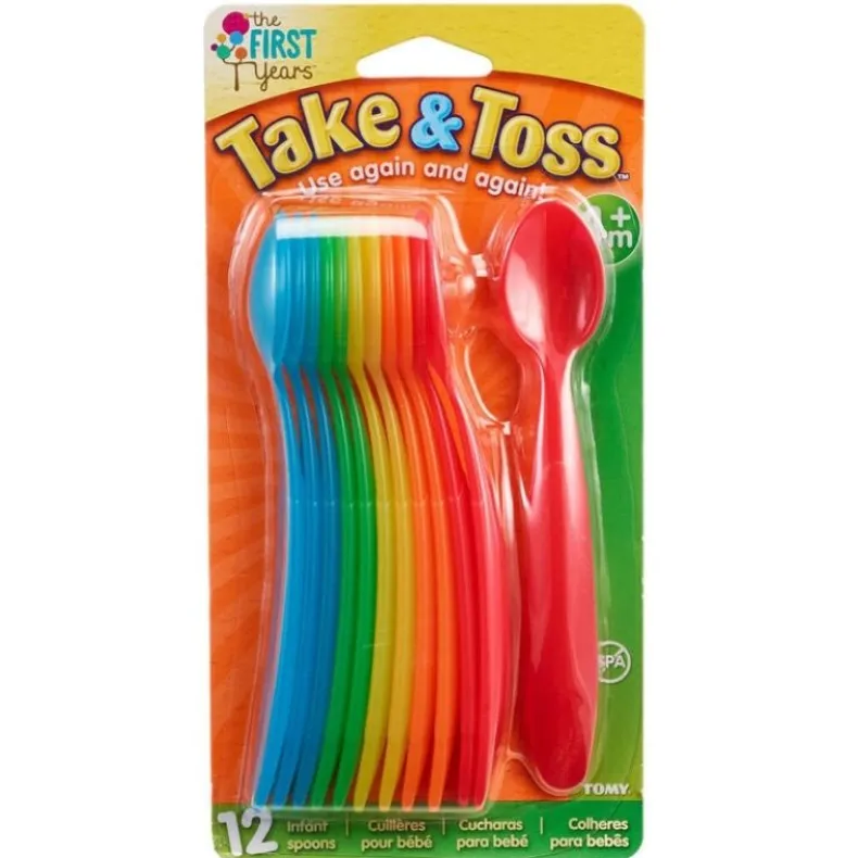 Take and Toss Infant Spoons - 12 Pack