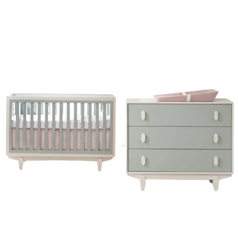 Tate Convertible Crib & 3-Drawer Dresser Combo