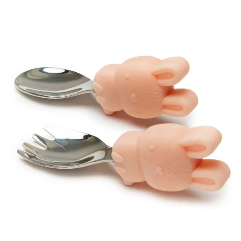 Toddler Learning Spoon and Fork Set