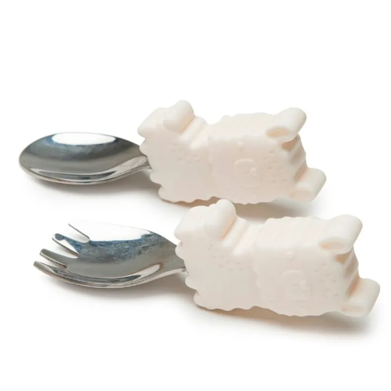 Toddler Learning Spoon and Fork Set